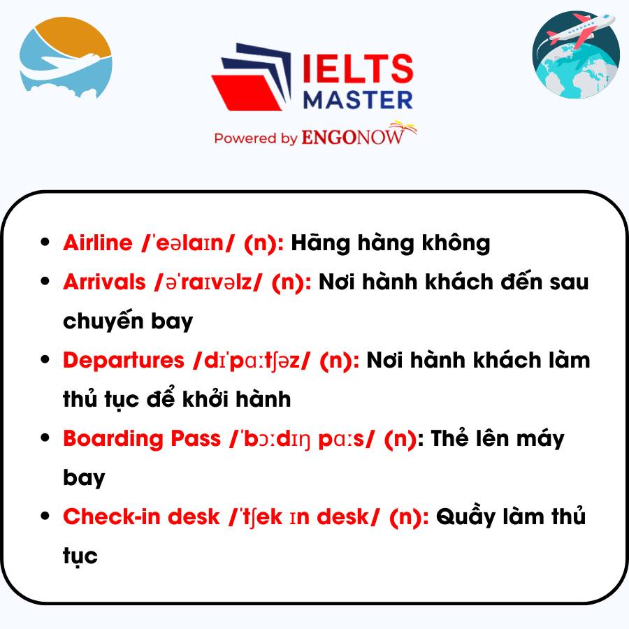 Vocabulary Airport