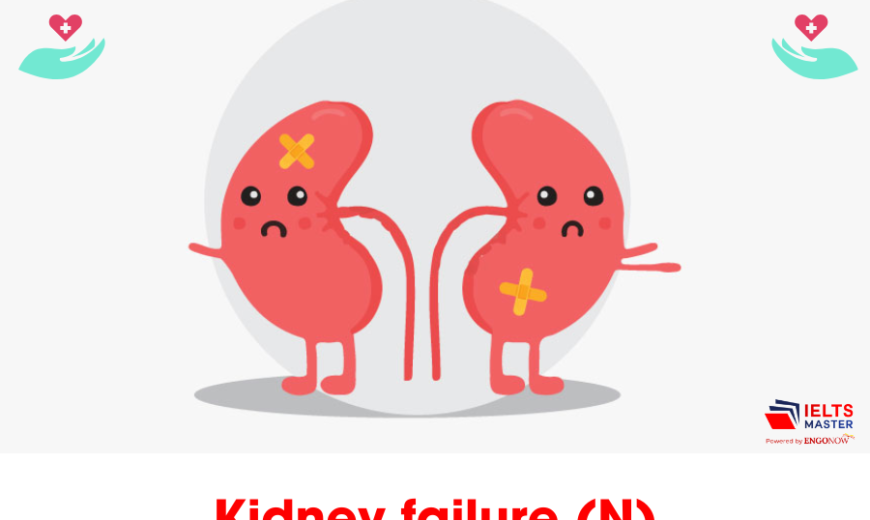 Word of the day: kidney failure