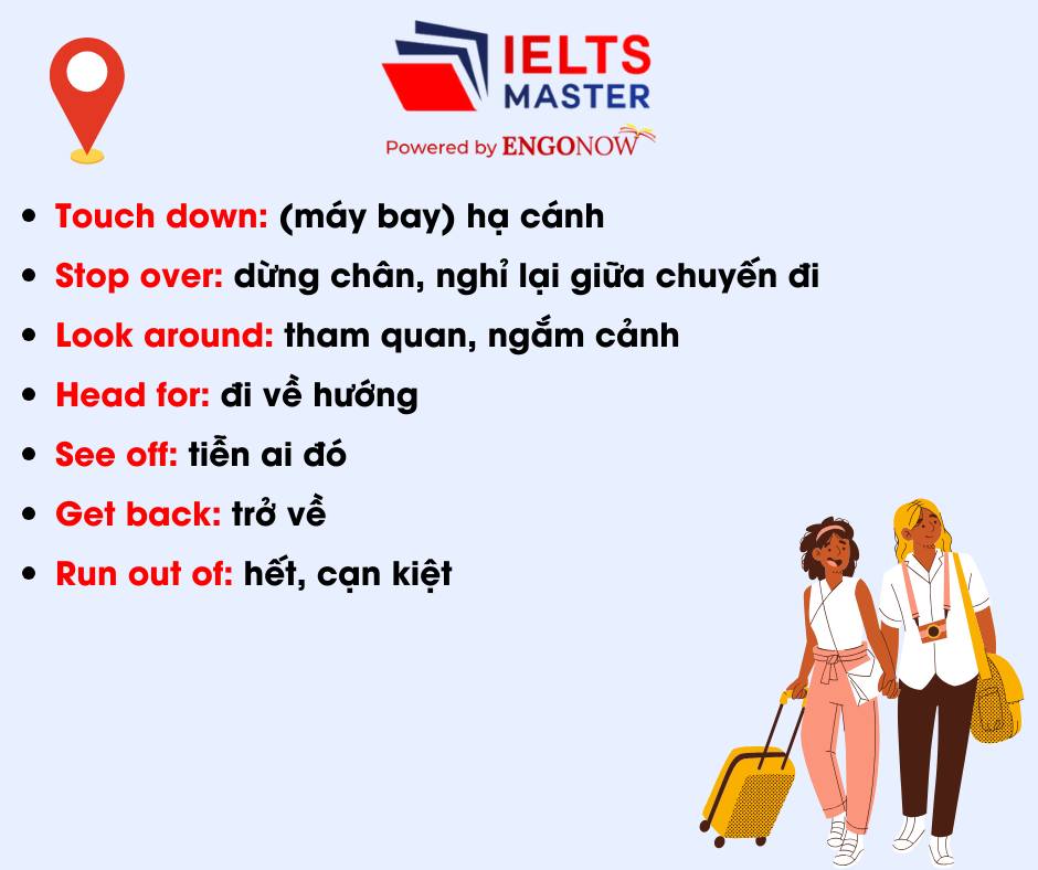 phrasal verb Travel