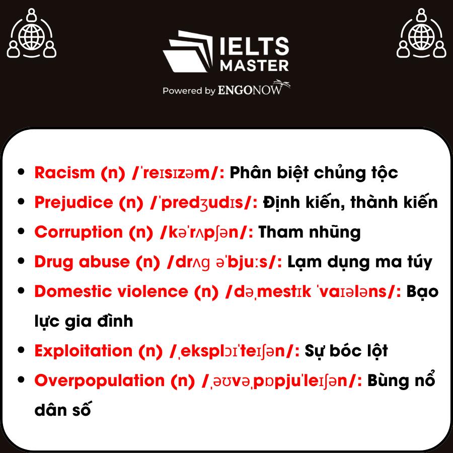 Vocabulary "Social Issues"