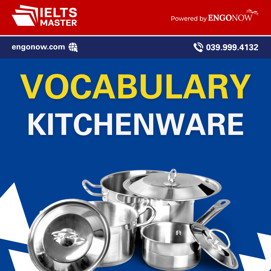 từ vựng chủ đề kitchenware