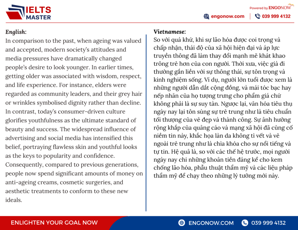 bài mẫu ielts writing task 2