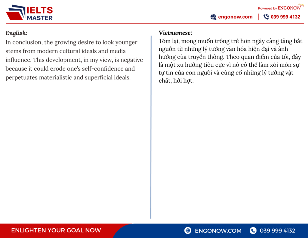 bài mẫu ielts writing task 2