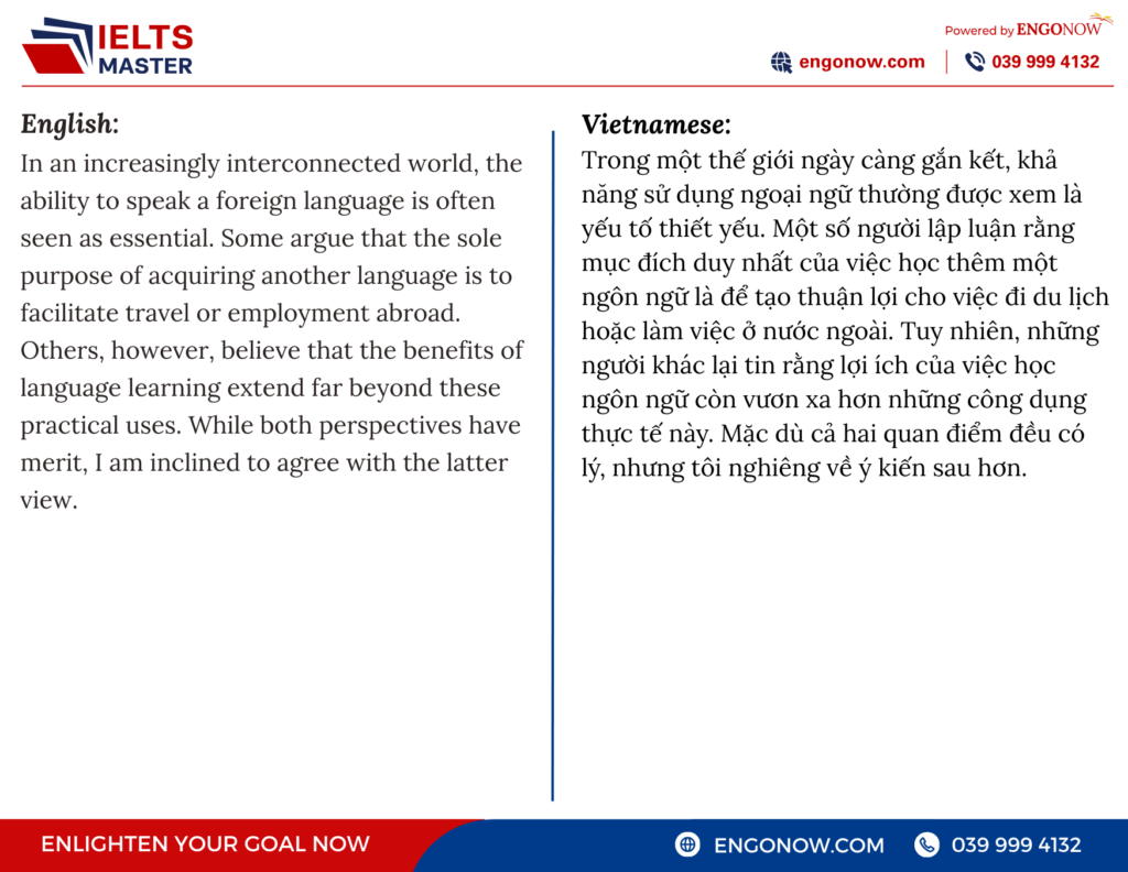 học ielts bình tân