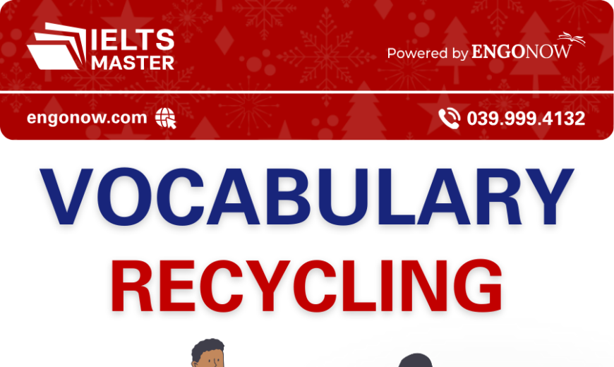 từ vựng chủ đề tái chế