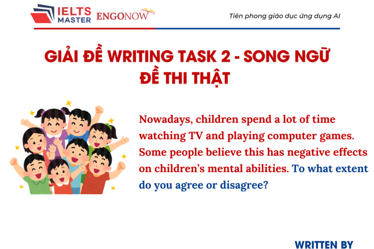 bài mẫu ielts writing task 2