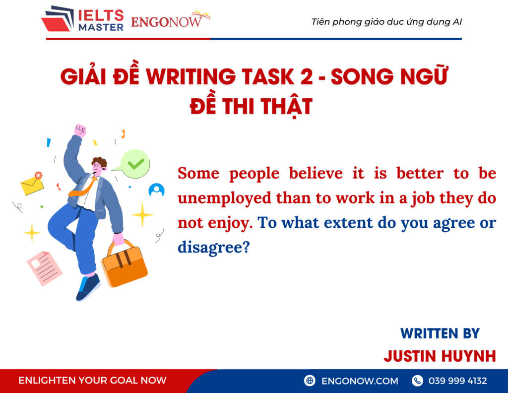 bài mẫu ielts writing task 2