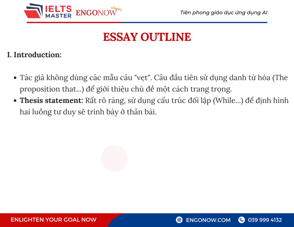 bài mẫu ielts writing task 2