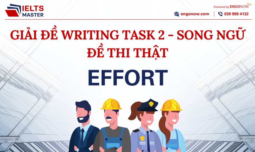 bài mẫu ielts writing task 2