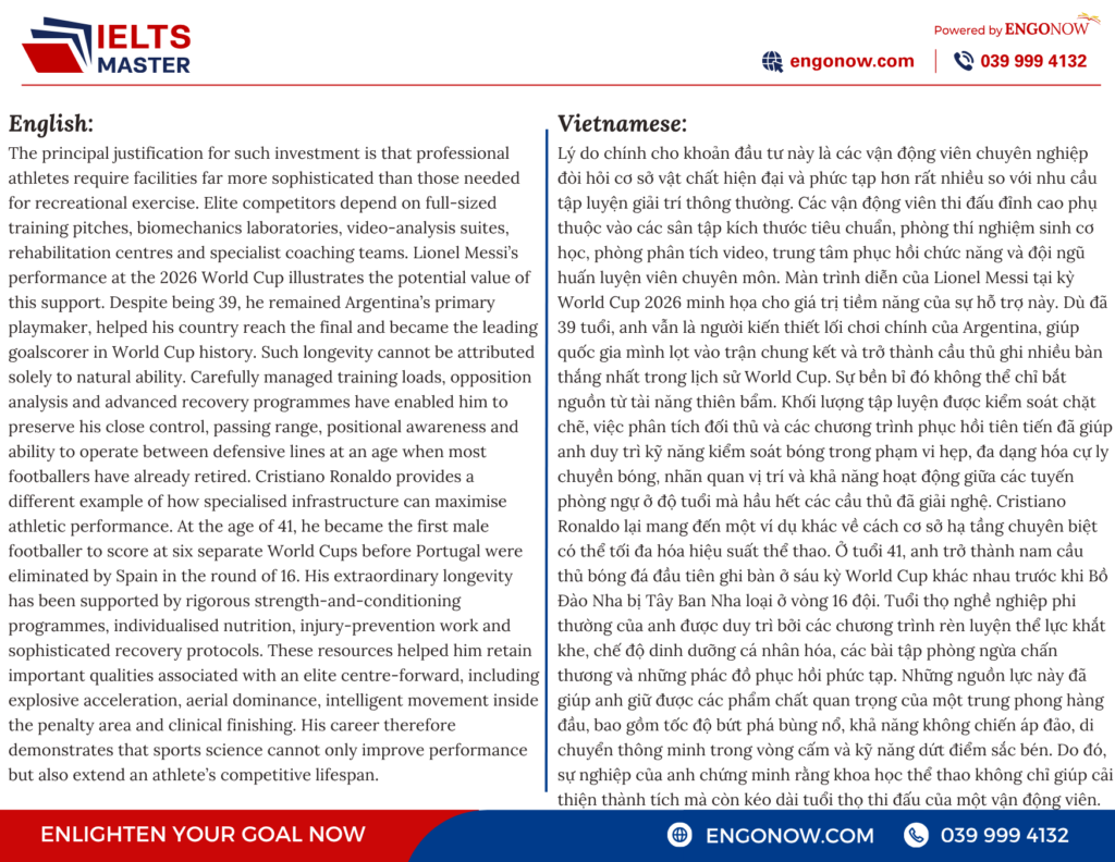 bài mẫu ielts writing task 2