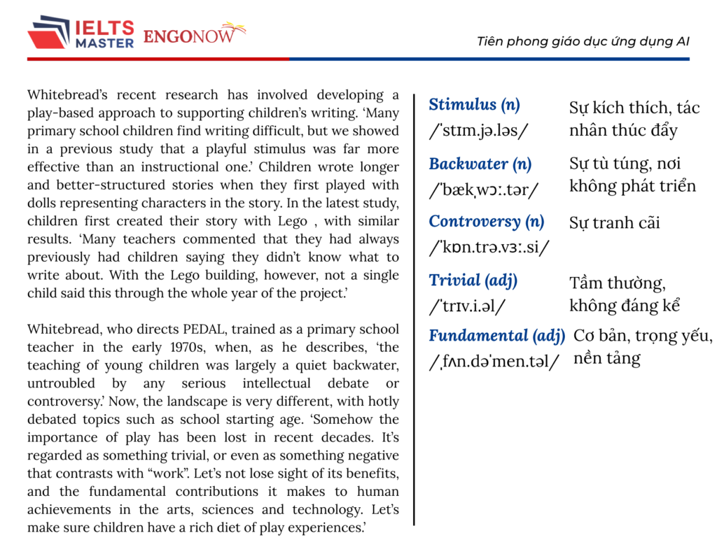 ielts bình tân